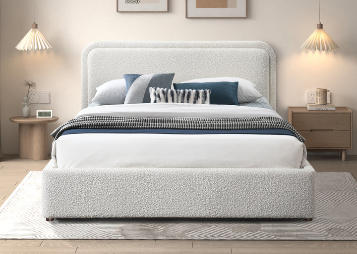 سرير بتصميم ناعم متعدد الأحجام