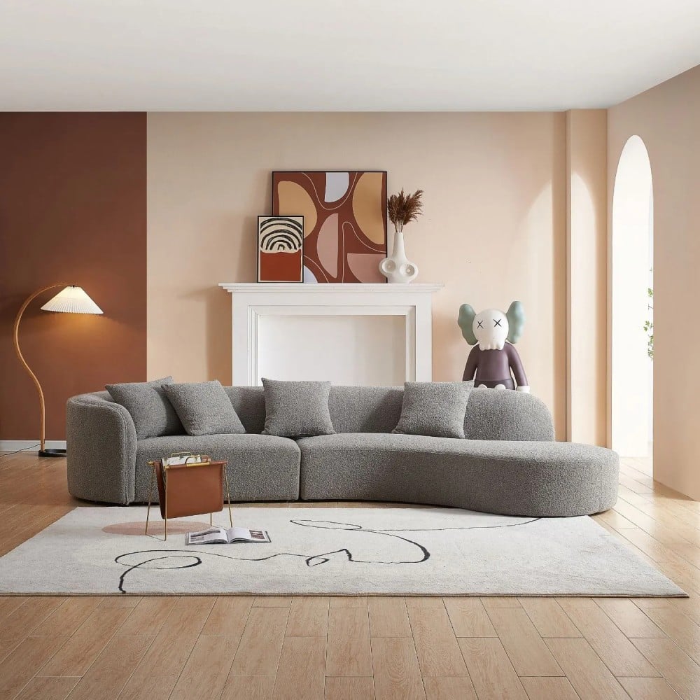 كنب زاوية بتصميم ايطالي فاخر