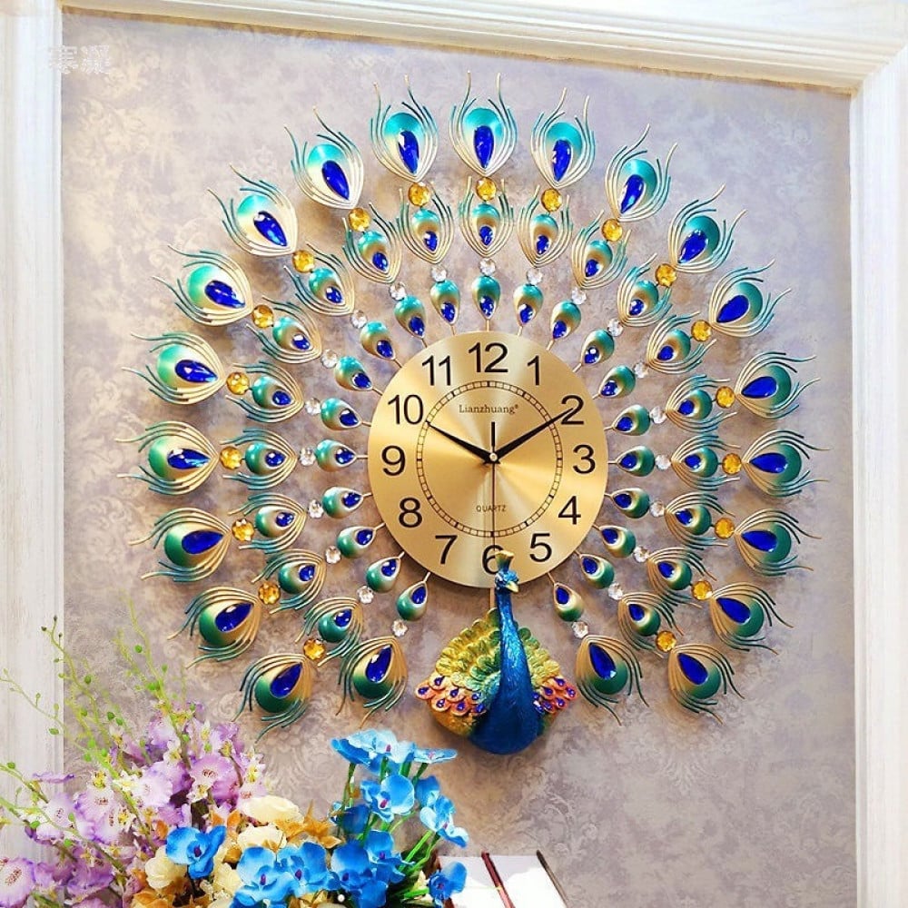 ساعه حائط طاووس