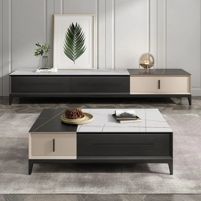 طاولة قهوه بتصميم عملى