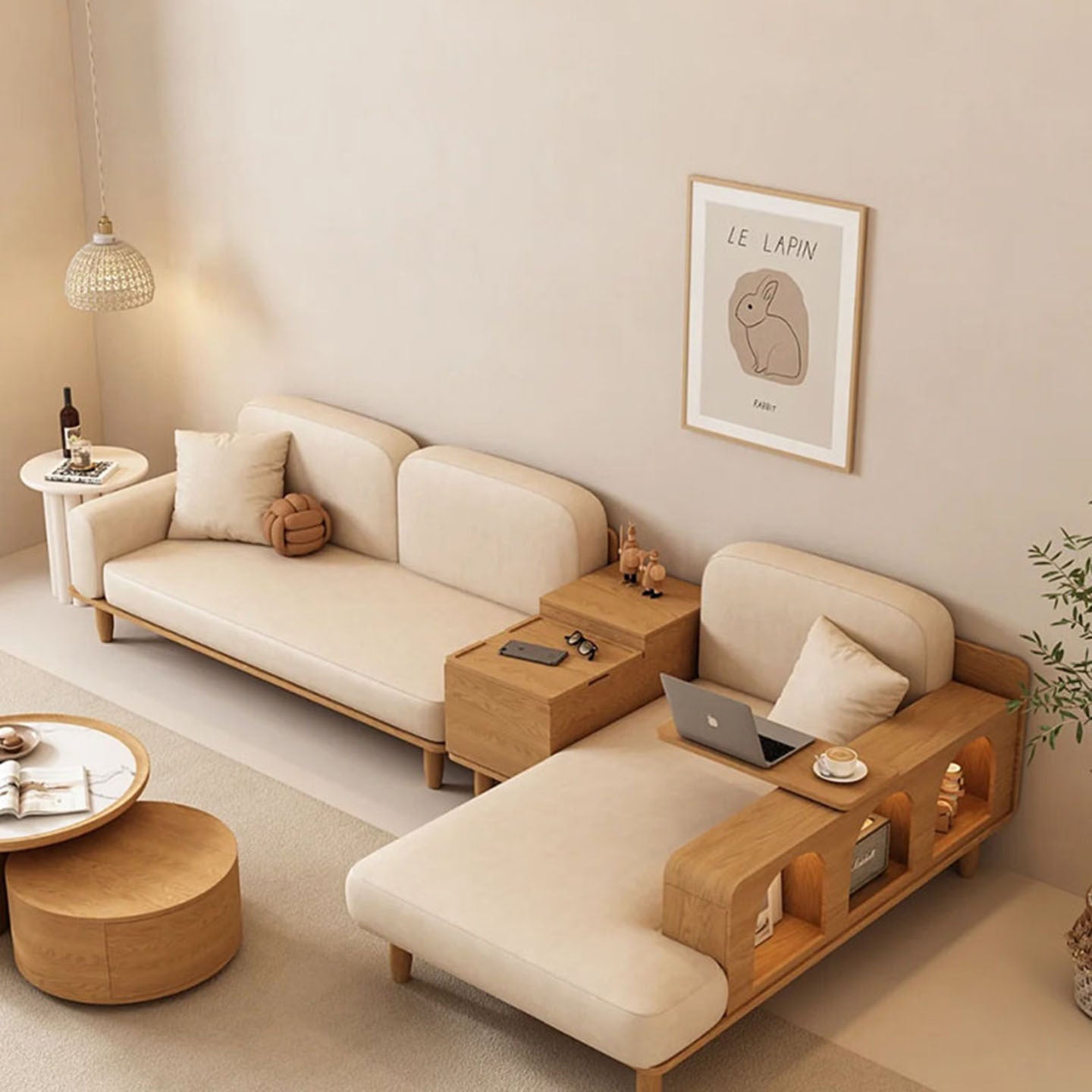 كنبة مودرن بذوق راقٍ