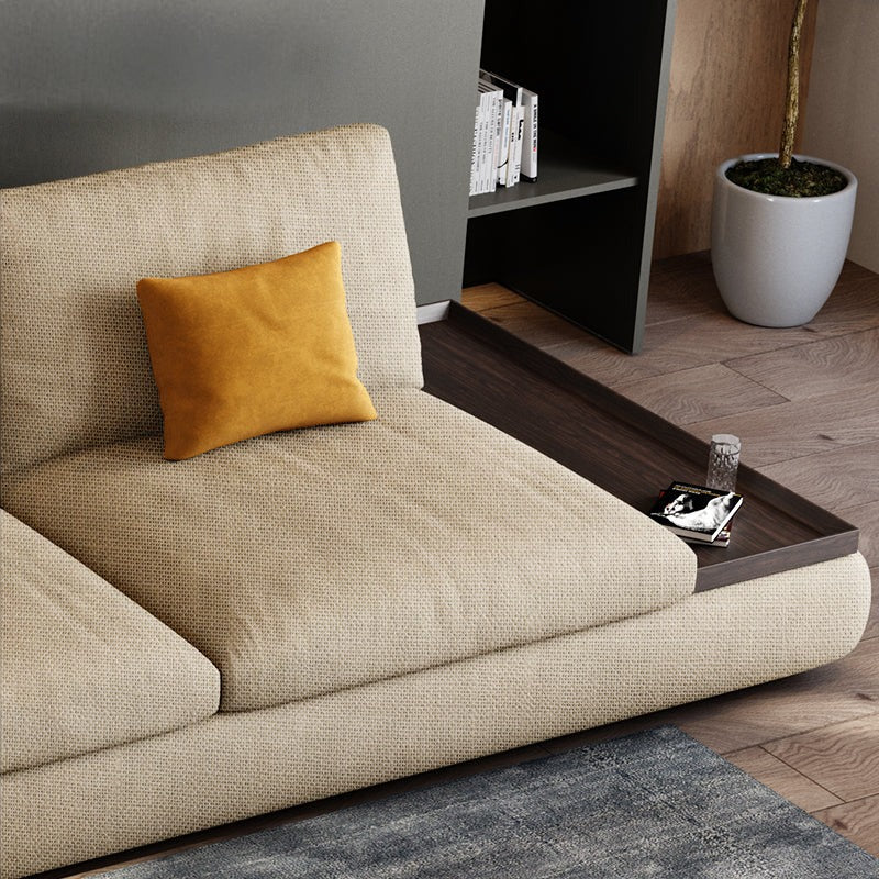 أريكة عصرية بتصميم بسيط وأنيق