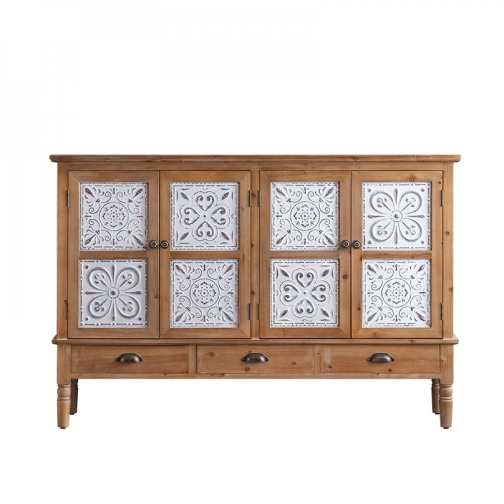 بوفيه خشبي ريفي