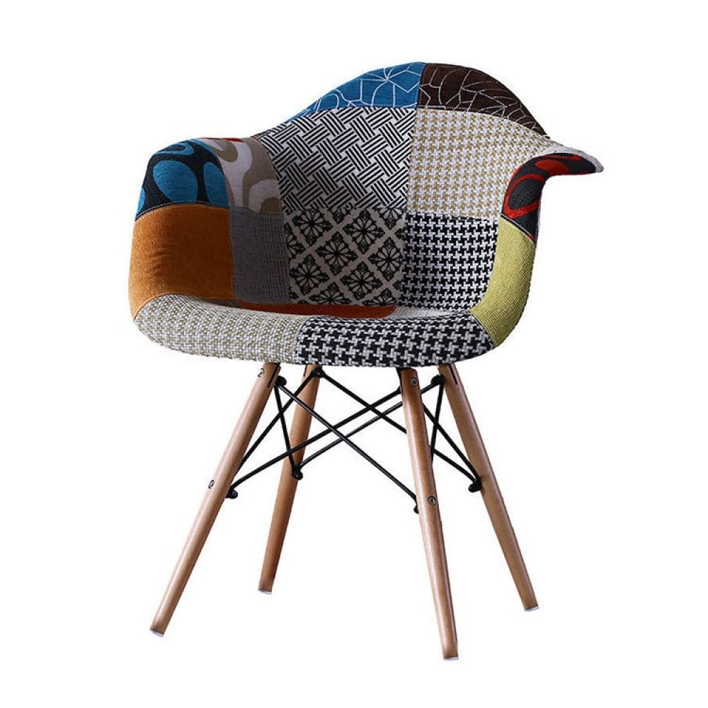 كرسي متعدد الالوان بتصميم حديث