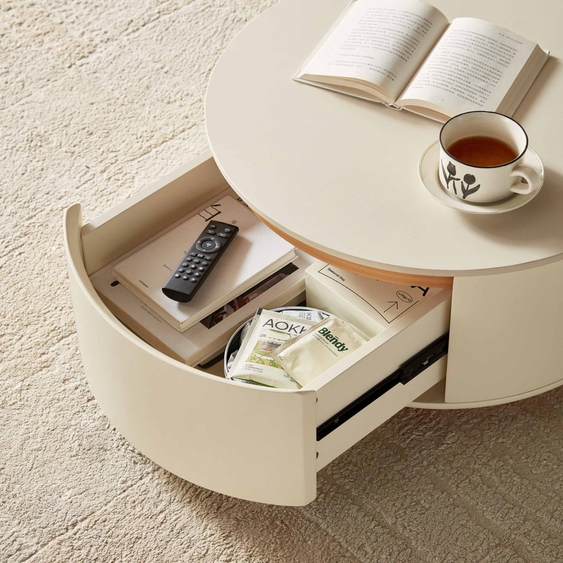 طاولة قهوه دائريه