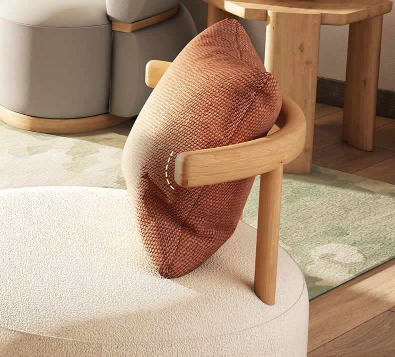 كرسي استرخاء دائري بتصميم عصري ومريح