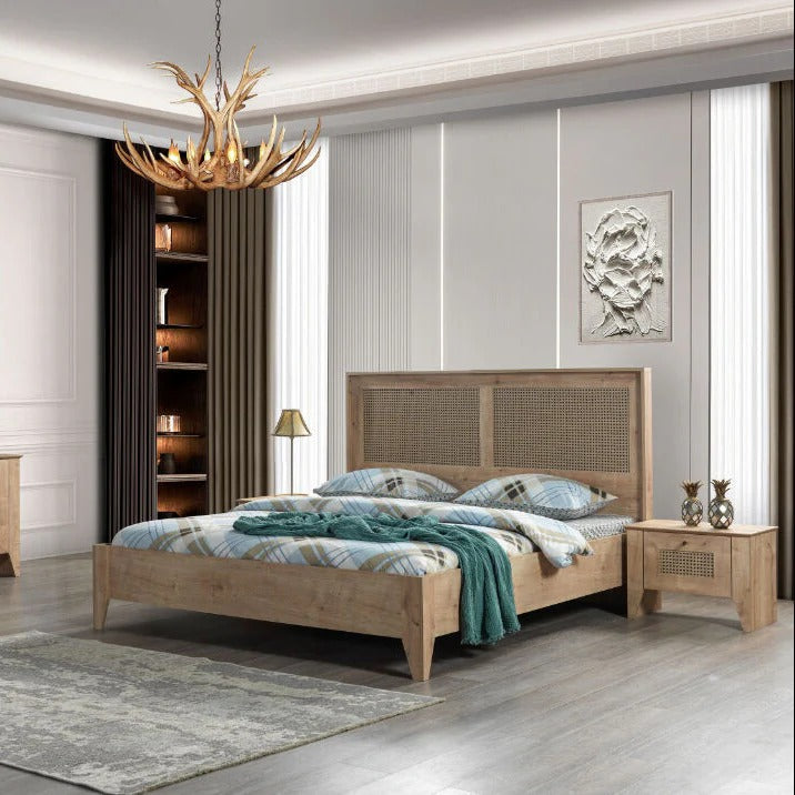 سرير خشبى عصرى