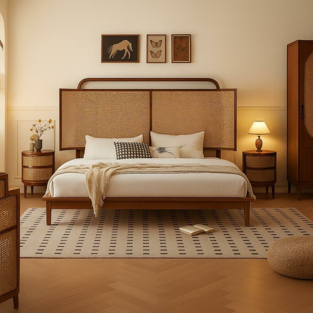 سرير رونق بتصميم عصرى