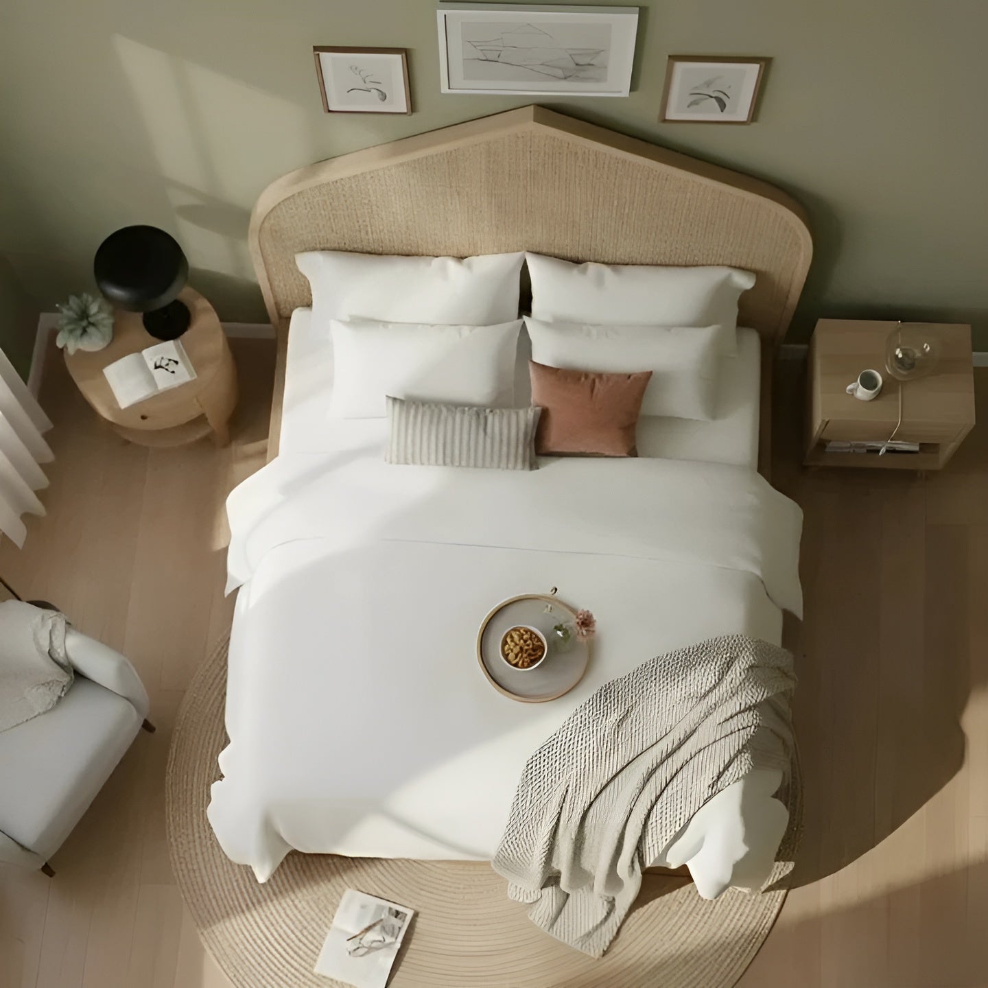 سرير وود لاين