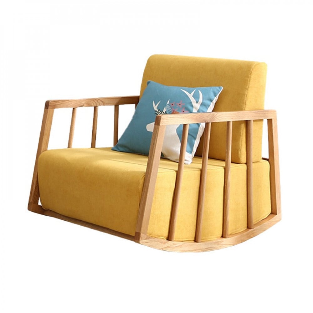 كرسى أسترخاء رائع مزود بمسند قدم