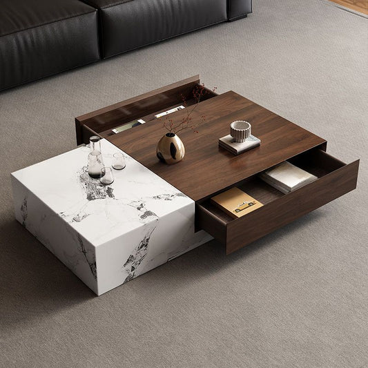 طاولة قهوه بتصميم عملي