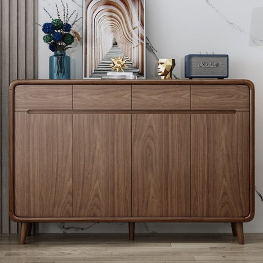 خزانه أحذيه خشبيه دافئه