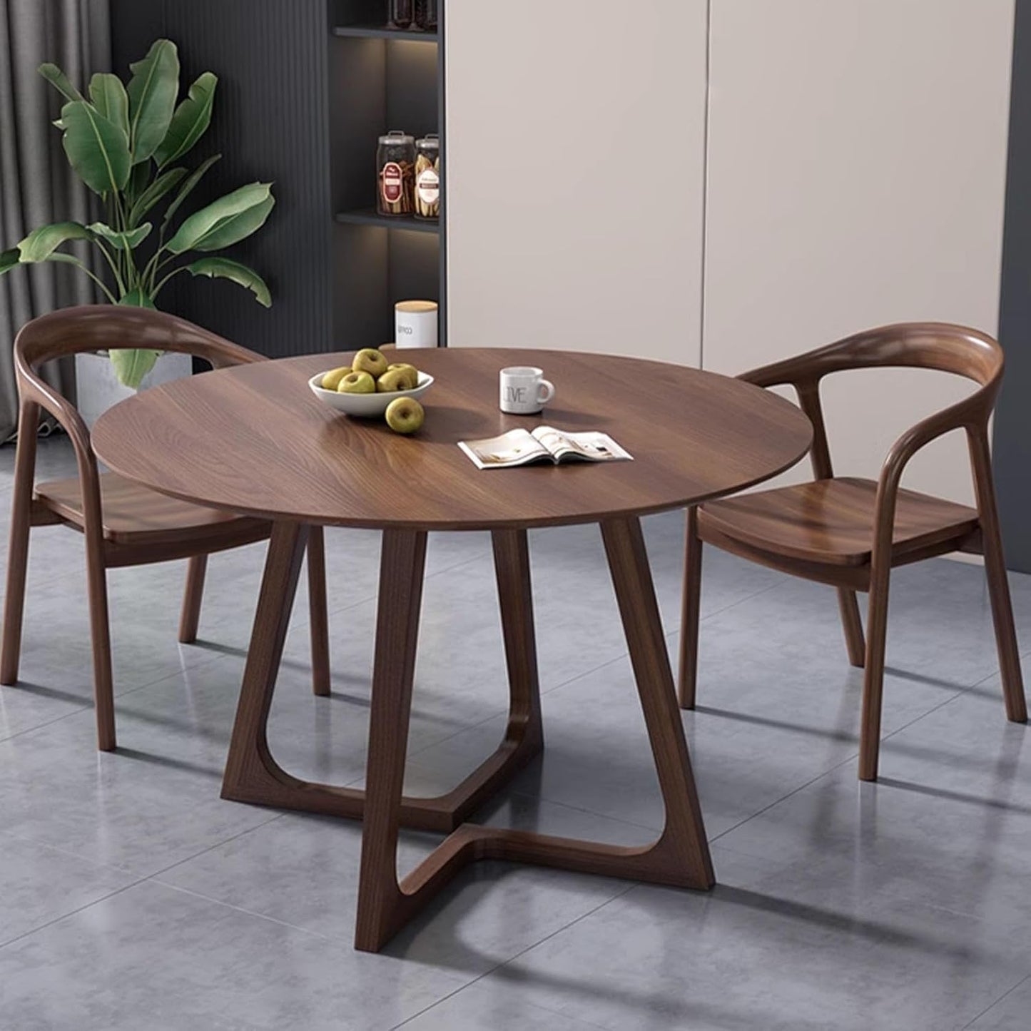 طاولة سفرة خشب مودرن