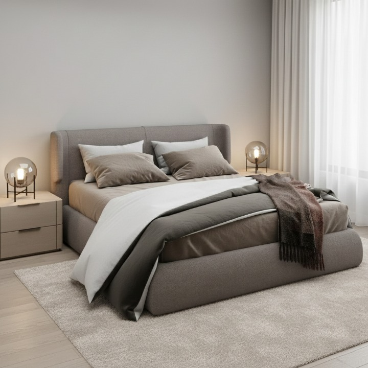 سرير بتصميم حديث