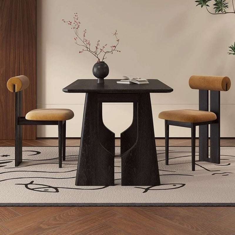 طاولة سفرة فاخرة بتصميم هندسي