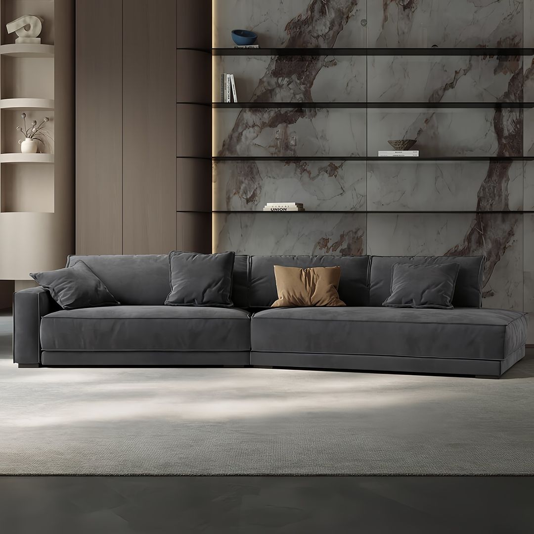 أريكة زاوية فاخرة بتصميم معاصر