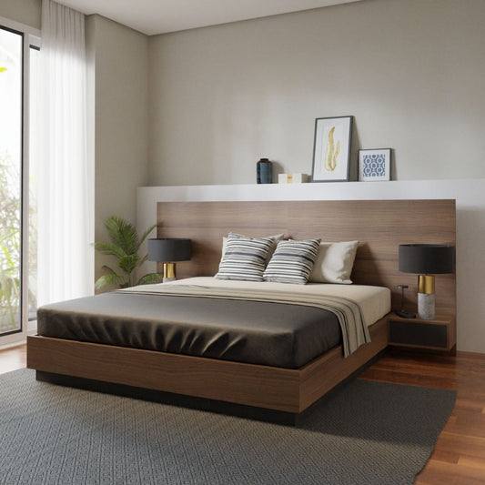 سرير بتصميم انسيابي