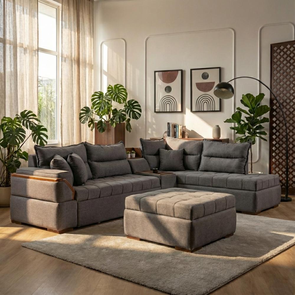 كنبه زاويه متعددة الأستخدامات