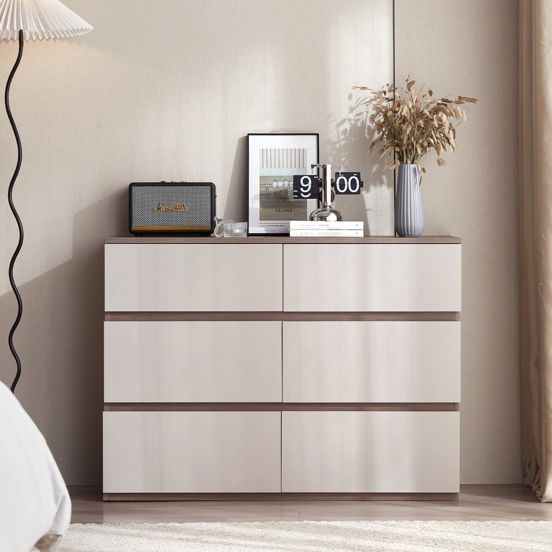 خزانة أدراج عصرية بلمسة دافئة