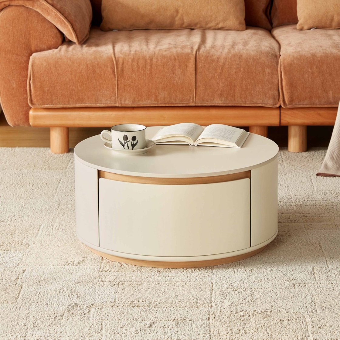 طاولة قهوه دائريه