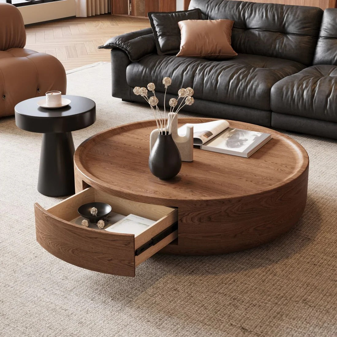 طاولة قهوه بتصميم حديث