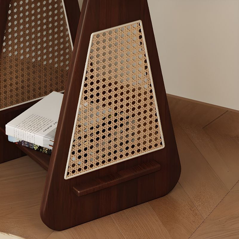 طاولة ريتان الخشبيه العصريه