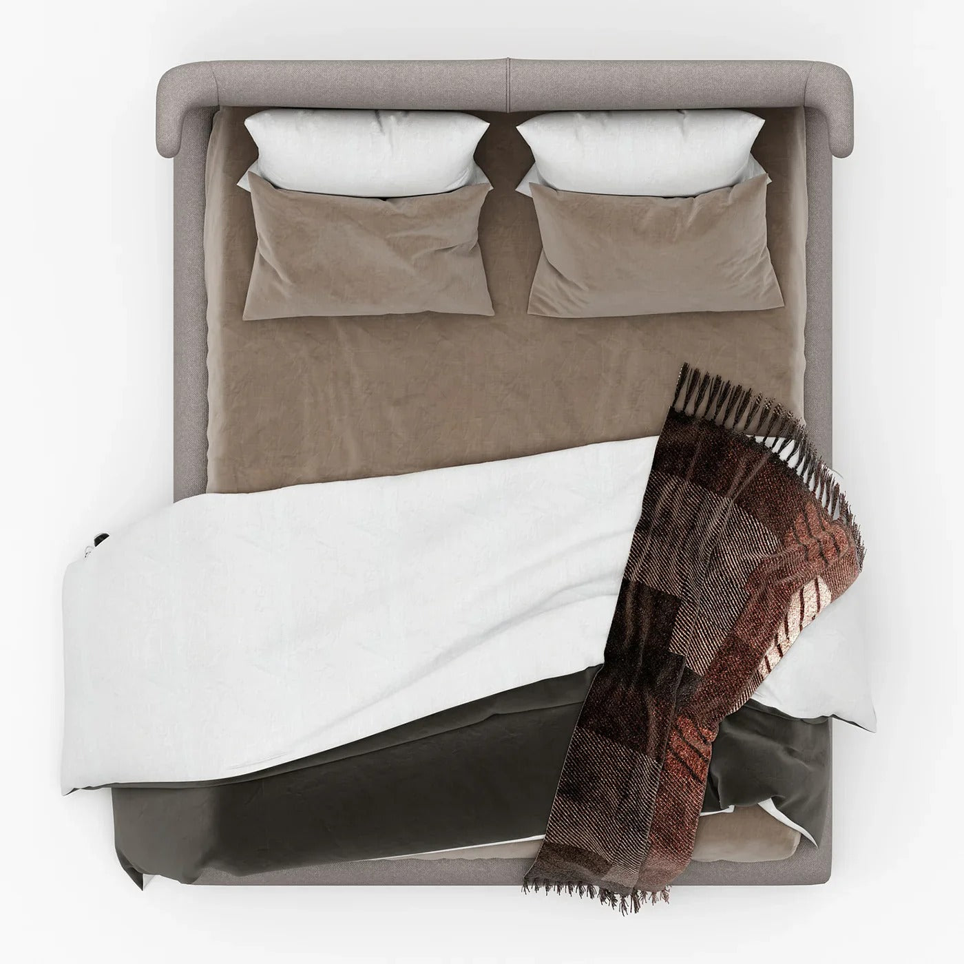 سرير بتصميم حديث