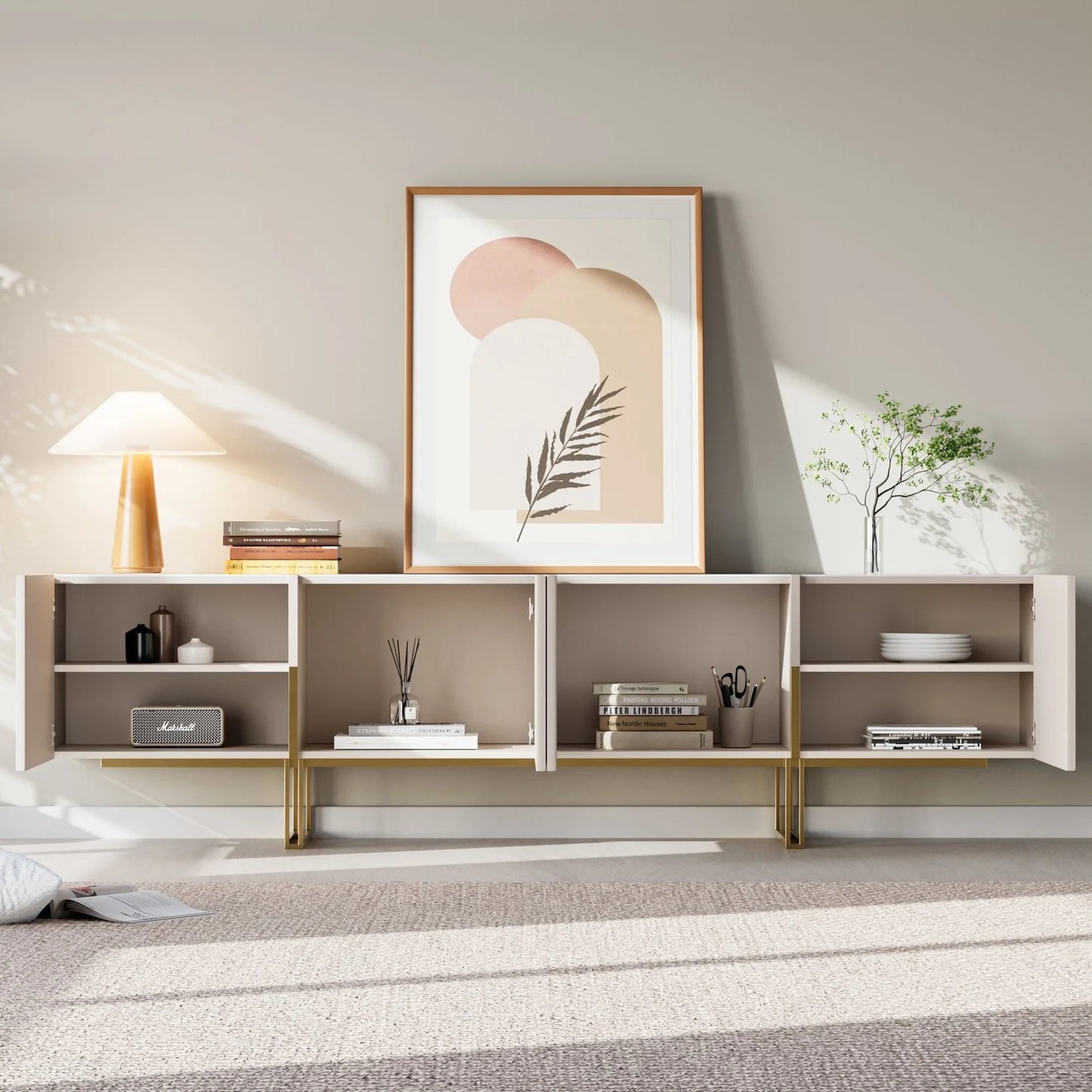 طاولة تلفاز مودرن