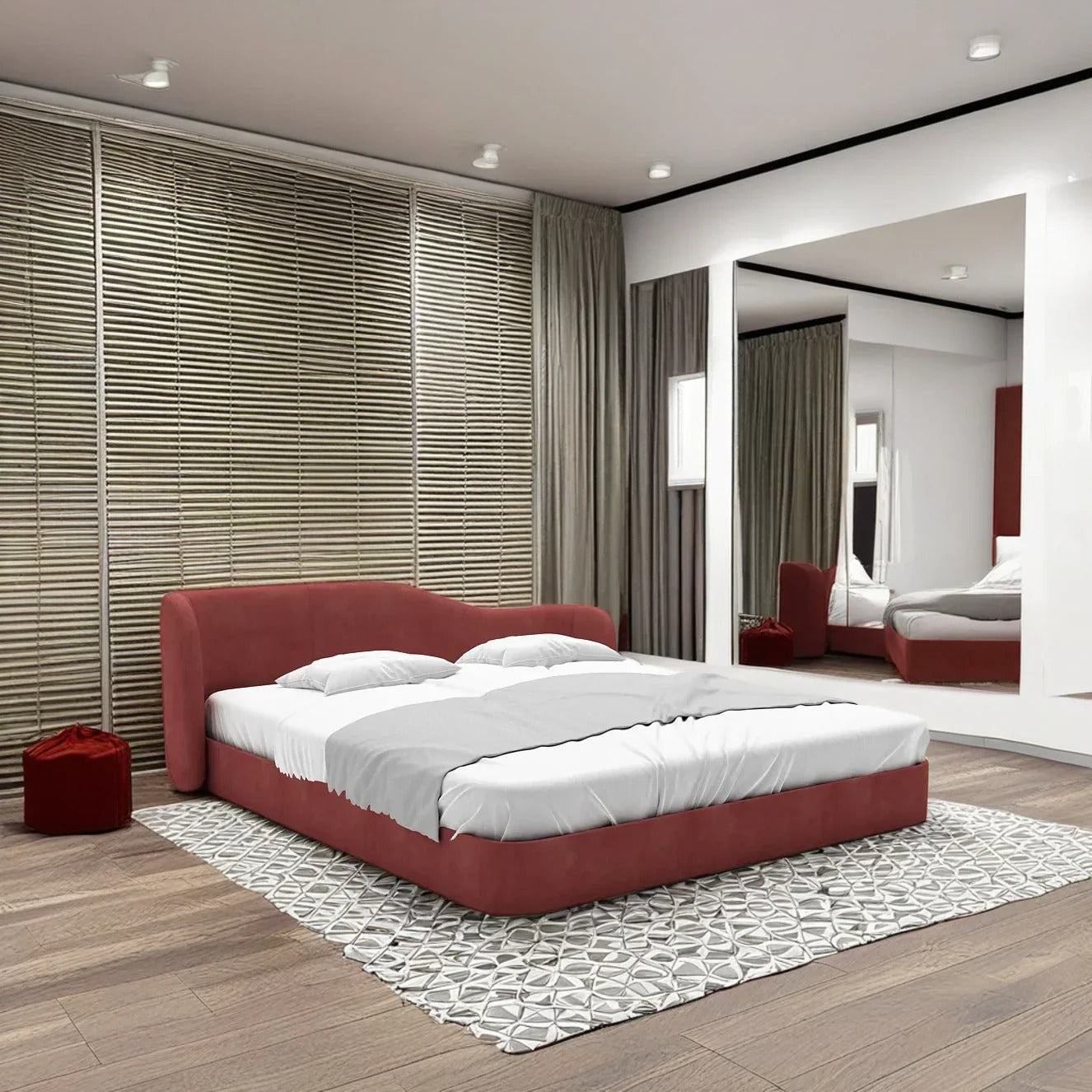 سرير لين انيق