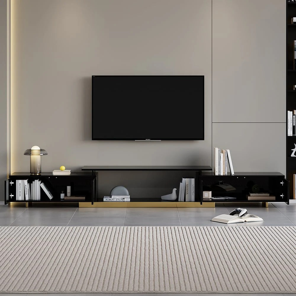 طاولة تلفاز بتصميم مبتكر