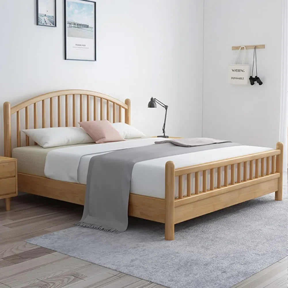 سرير خشبي بتصميم مميز RAHIBFURNITURE