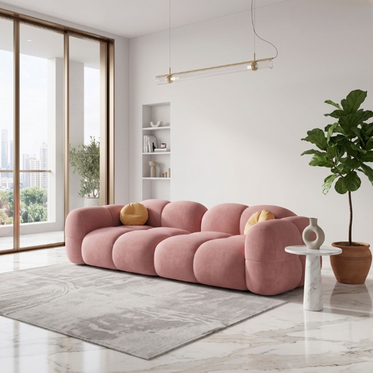 كنبة مودرن بتصميم ناعم ولمسة عصرية جذابة